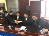 甘肃神舟律师代表队应邀参加嘉峪关“河西律师”杯辩论赛，并获得亚军